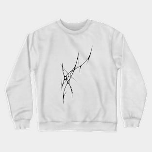 Spider web black v Crewneck Sweatshirt